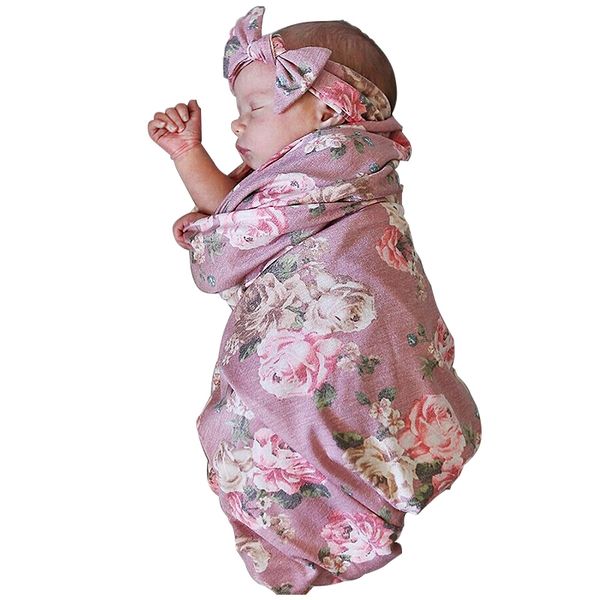 newborn toddler kids baby boys girls stretch wrap swaddle blanket bath towel adorable floral plaid swaddle set wrap+headband/hat y201009
newborn toddler kids baby boys girls stretch wrap swaddle blanket bath towel adorable floral plaid swaddle set wrap+headband/hat y201009