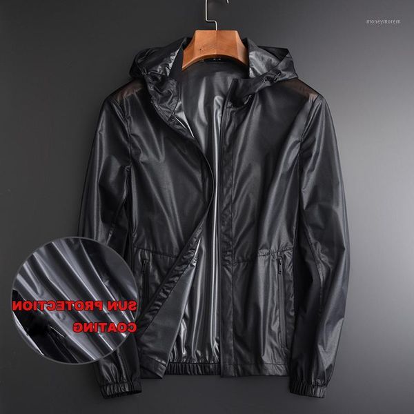 men's jackets summer men luxury uv coating fabric hooded waterproof prevent bask in mens and coats plus size 3xl 4xl1, Black;brown
men's jackets summer men luxury uv coating fabric hooded waterproof prevent bask in mens and coats plus size 3xl 4xl1, Black;brown