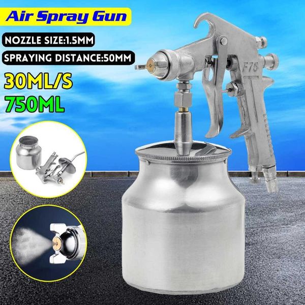 f-75 750ml pneumatic spray gun electric adjustable automatic paint sprayer gun airbrush painting tool gravity 1.5mm nozzle
f-75 750ml pneumatic spray gun electric adjustable automatic paint sprayer gun airbrush painting tool gravity 1.5mm nozzle