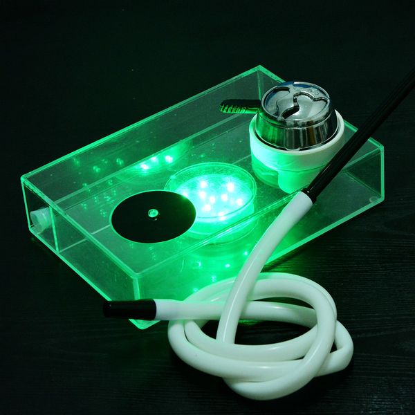 acrylic pipe hookah set with led light silicone bowl hose charcoal holder metal tongs chicha narguile accessories
acrylic pipe hookah set with led light silicone bowl hose charcoal holder metal tongs chicha narguile accessories