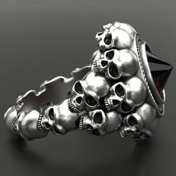 gothic skull finger ring men's wedding ring gold silver color retro skeleton red stone rings for men party punk jewelry d5m478, Golden;silver
gothic skull finger ring men's wedding ring gold silver color retro skeleton red stone rings for men party punk jewelry d5m478, Golden;silver