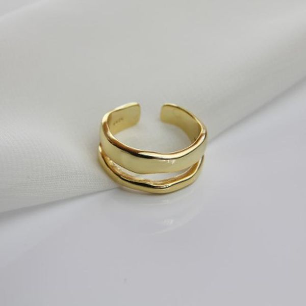 aomu 2020 new trendy simple irregular geometric oval hollow out opening rings for women girls party jewelry gift sqcxds dh_seller2010, Silver
aomu 2020 new trendy simple irregular geometric oval hollow out opening rings for women girls party jewelry gift sqcxds dh_seller2010, Silver
