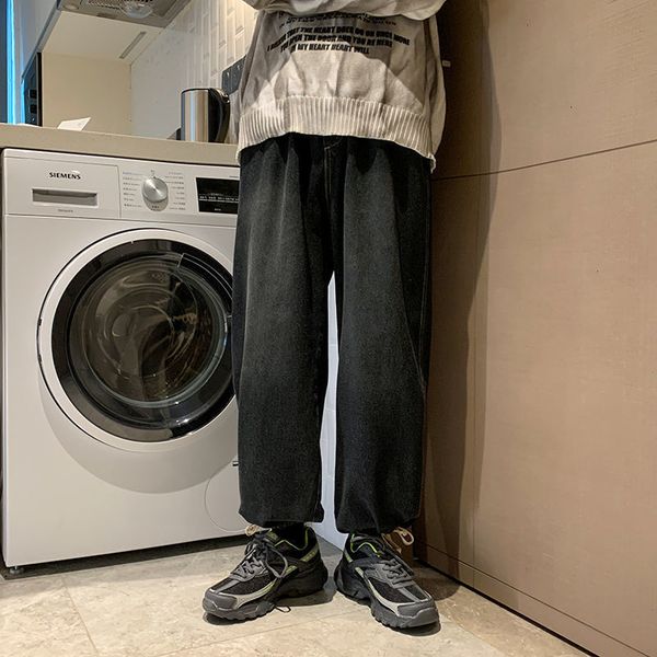 2021 new autumn winter new men's korean streetwear man denim pants woman solid color thicken warm jeans clothing ilmi, Blue
2021 new autumn winter new men's korean streetwear man denim pants woman solid color thicken warm jeans clothing ilmi, Blue