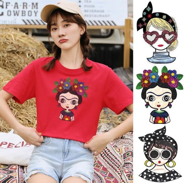 embroidered sequins girl cloth fashion clothes t-shirt coat clothing accessories decorative stickers, Golden
embroidered sequins girl cloth fashion clothes t-shirt coat clothing accessories decorative stickers, Golden