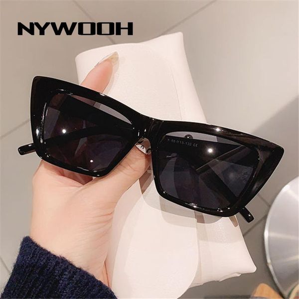 sunglasses nywooh vintage women retro cat eye sun glasses female brand designer sunglass for ladies shades goggles eyewear uv400, White;black
sunglasses nywooh vintage women retro cat eye sun glasses female brand designer sunglass for ladies shades goggles eyewear uv400, White;black