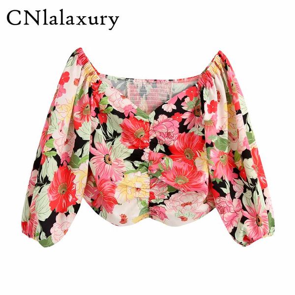 women v neck flower print short blouses shirts women lantern sleeve kimono blusas chic blusas mujer de moda 2021, White
women v neck flower print short blouses shirts women lantern sleeve kimono blusas chic blusas mujer de moda 2021, White