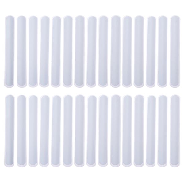 30pieces white slap bracelets diy blank slap bands bulk plastic party bracelets for birthday party concert school craft, Black
30pieces white slap bracelets diy blank slap bands bulk plastic party bracelets for birthday party concert school craft, Black