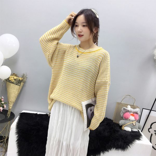 kdcsm striped fashion шеи пуловер игла экипажа футболка женская осень новый свитер толстый версия fashionstyle корейской рыхлой jxvtu, White;black
kdcsm striped fashion шеи пуловер игла экипажа футболка женская осень новый свитер толстый версия fashionstyle корейской рыхлой jxvtu, White;black