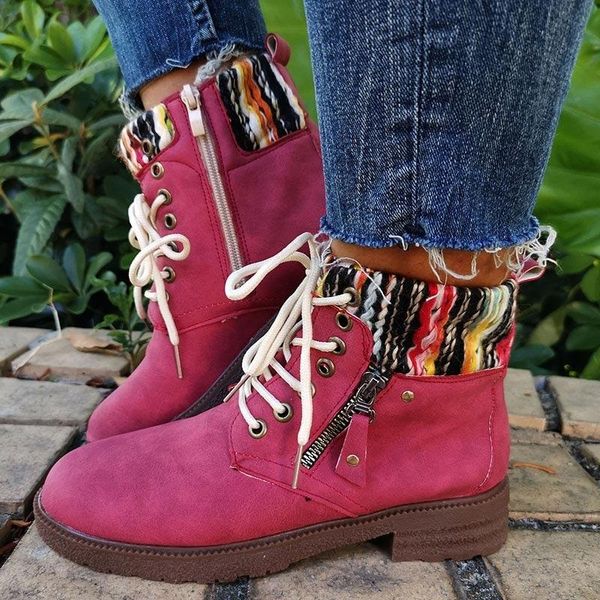 dropship women boots ankle short suede lace up woman shoes autumn ladies zipper casual low heels sewing female fashion booties, Black
dropship women boots ankle short suede lace up woman shoes autumn ladies zipper casual low heels sewing female fashion booties, Black