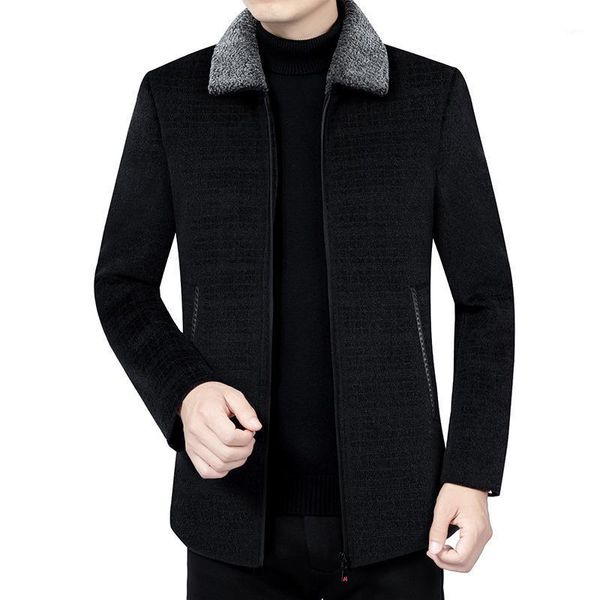 winter cloth coat young and middle-aged male leisure paragraph wool and cotton thickening coat man woolen cloth coat1, Black
winter cloth coat young and middle-aged male leisure paragraph wool and cotton thickening coat man woolen cloth coat1, Black
