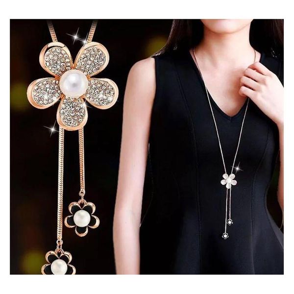 sweater chain pendants necklaces quality shine jewelry austrian crystal fashion swan star lucky flowers fox dancing gi wmtvgk queen66, Silver
sweater chain pendants necklaces quality shine jewelry austrian crystal fashion swan star lucky flowers fox dancing gi wmtvgk queen66, Silver