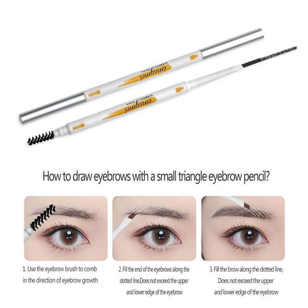 eyebrow pencil small triangle eyebrow pencil double brush head natural waterproof sweat-proof long lasting eye ma jllorv
eyebrow pencil small triangle eyebrow pencil double brush head natural waterproof sweat-proof long lasting eye ma jllorv