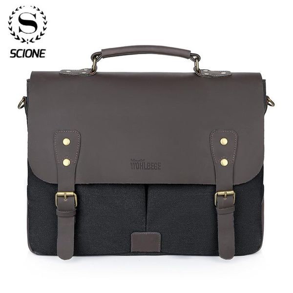 briefcases scione men's briefcase male canvas pu handbag lapbag fashion vintage shoulder bags casual messenger large travel
briefcases scione men's briefcase male canvas pu handbag lapbag fashion vintage shoulder bags casual messenger large travel