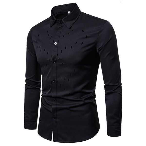 men's foreign trade autumn and winter solid color large chest regular openwork men's long sleeve lapel shirt, Black;green
men's foreign trade autumn and winter solid color large chest regular openwork men's long sleeve lapel shirt, Black;green