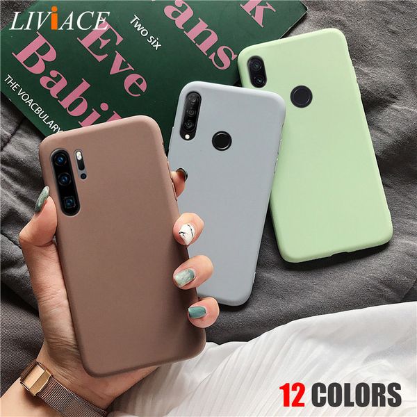 matte silicone phone case on for huawei p smart plus p20 p30 p8 p9 p10 lite 2019 candy color soft tpu back cover funda
matte silicone phone case on for huawei p smart plus p20 p30 p8 p9 p10 lite 2019 candy color soft tpu back cover funda