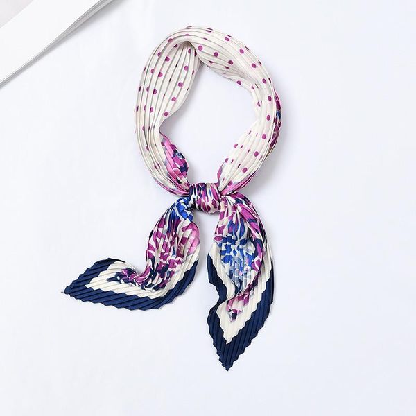 scarves fashion spring pleated square satin silk scarf women's polka dot floral printed head wrap handkerchief 55*55cm, Blue;gray
scarves fashion spring pleated square satin silk scarf women's polka dot floral printed head wrap handkerchief 55*55cm, Blue;gray