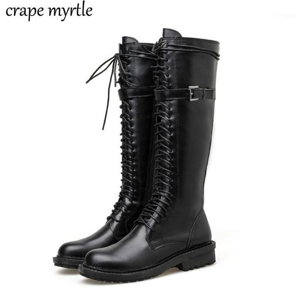 boots high knee winter warm women waterproof low heels ladies long black lace up soft leather yma9601
boots high knee winter warm women waterproof low heels ladies long black lace up soft leather yma9601