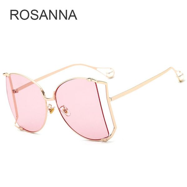 sunglasses rosanna oversized square women 2021 big frame pearl decoration clear lens sun glasses female gradient shades r845, White;black
sunglasses rosanna oversized square women 2021 big frame pearl decoration clear lens sun glasses female gradient shades r845, White;black