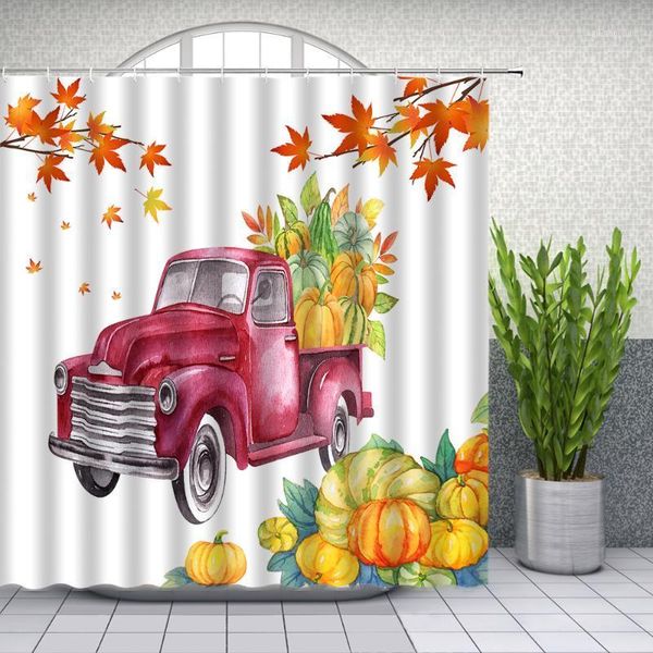 red farm truck pumpkin pattern fabric shower curtains autumn bath decor waterproof polyester cloth hanging curtain1
red farm truck pumpkin pattern fabric shower curtains autumn bath decor waterproof polyester cloth hanging curtain1