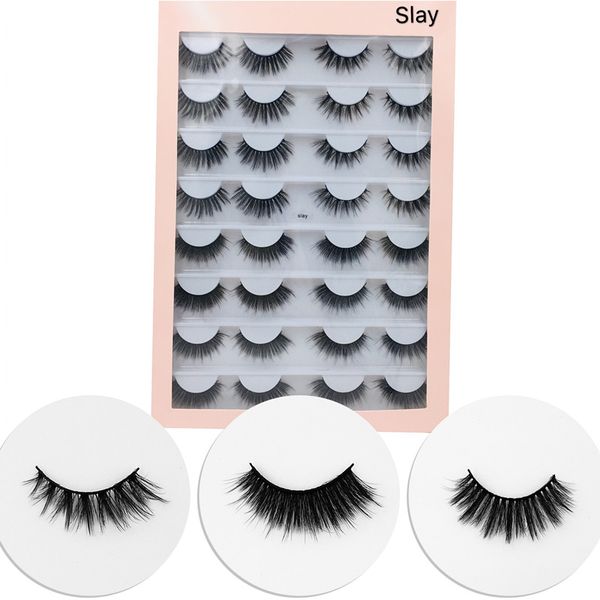 16 pairs multipack faux 3d mink eyelashes false eyelashes handmade wispy fluffy long false mink lashes natural makeup tools eye lashes dhl
16 pairs multipack faux 3d mink eyelashes false eyelashes handmade wispy fluffy long false mink lashes natural makeup tools eye lashes dhl