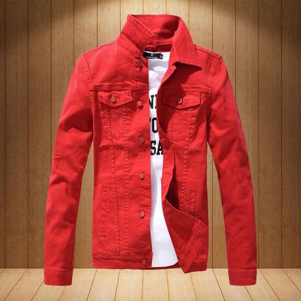 men's jackets fashion 2021 spring autumn single breasted stretch slim fit denim jacket plus size 4xl black white red jeans coat 061903, Black;brown
men's jackets fashion 2021 spring autumn single breasted stretch slim fit denim jacket plus size 4xl black white red jeans coat 061903, Black;brown