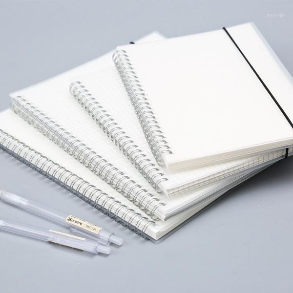 spiral loose-leaf blank sketchbook notebook for sketch drawing frosted transparent stripe grid notepad planner office school1, Purple;pink
spiral loose-leaf blank sketchbook notebook for sketch drawing frosted transparent stripe grid notepad planner office school1, Purple;pink