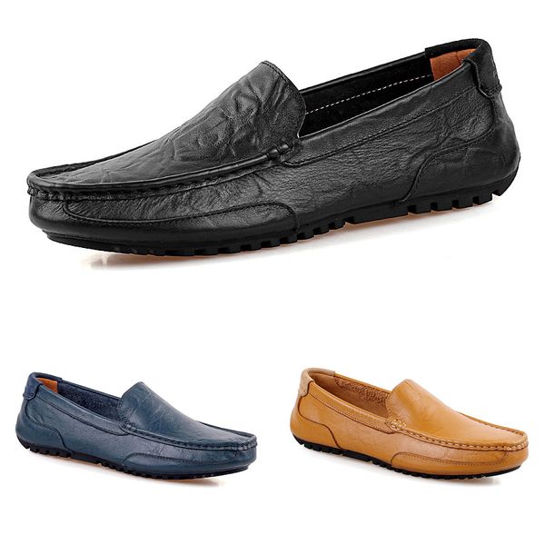 non-brand men peas shoes leather casual fashion breathable blue black brown lazy soft bottom overshoes mens shoes size 38-44
non-brand men peas shoes leather casual fashion breathable blue black brown lazy soft bottom overshoes mens shoes size 38-44