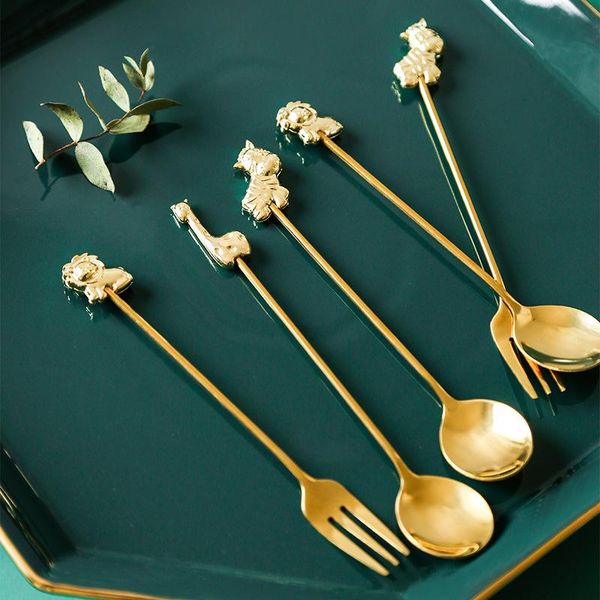 exquisite zebra african steppe animal small coffee stirring spoon dessert scoop teaspoon fork tableware 304 stainless steel
exquisite zebra african steppe animal small coffee stirring spoon dessert scoop teaspoon fork tableware 304 stainless steel