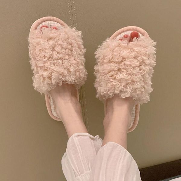 slippers pink furry slides for women faux wool fur children's house woman winter bedroom slipper shoes, Black
slippers pink furry slides for women faux wool fur children's house woman winter bedroom slipper shoes, Black