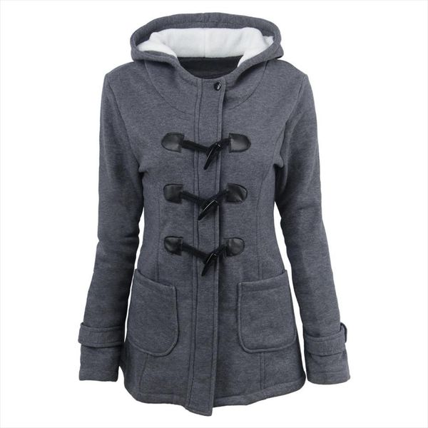 womens fleece jacket 2020 horn button cotton coat warm thick long hooded outerwear fit coats fashion autumn winter6xl, Black
womens fleece jacket 2020 horn button cotton coat warm thick long hooded outerwear fit coats fashion autumn winter6xl, Black