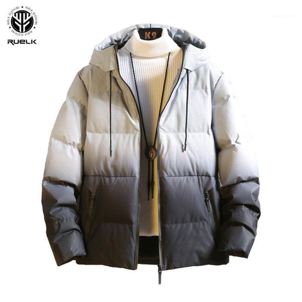 ruelk 2020 winter men's jacket winter new padded jacket korean version of slim padded gradient warmth men's1, Black
ruelk 2020 winter men's jacket winter new padded jacket korean version of slim padded gradient warmth men's1, Black
