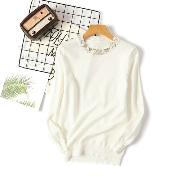 tangada autumn winter women beaded neck casaco feminino elegant lady sweater jumper casual warm pull femme aqx11 y200910, White;black
tangada autumn winter women beaded neck casaco feminino elegant lady sweater jumper casual warm pull femme aqx11 y200910, White;black