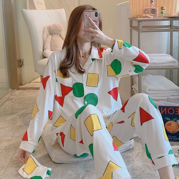 good quality explosion models long-sleeved pajamas female cartoon spring and autumn winter cute home service female home wear set, Black;red
good quality explosion models long-sleeved pajamas female cartoon spring and autumn winter cute home service female home wear set, Black;red