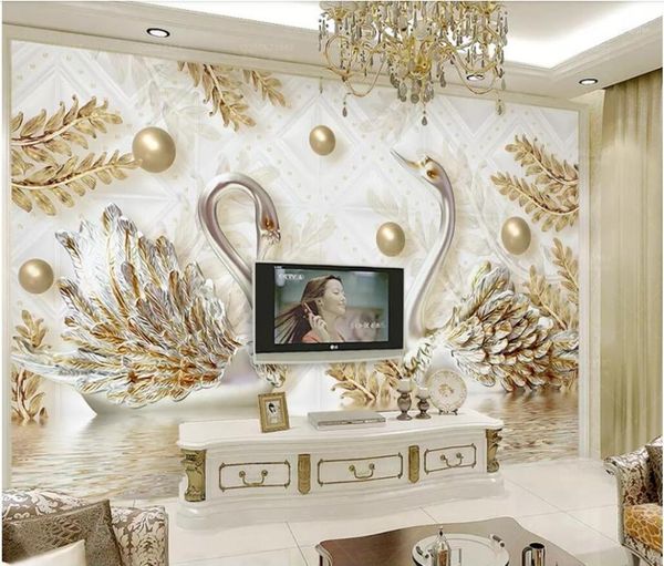 3d wall papers home decor custom p golden swan leaf water jewelry background home decor living room wallpaper for walls 3 d1
3d wall papers home decor custom p golden swan leaf water jewelry background home decor living room wallpaper for walls 3 d1