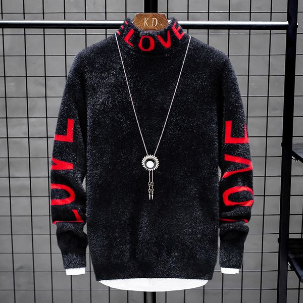 cashmere sweater men 2020 new winter thick warm mens christmas sweaters turtleneck male pullovers fashion knitwear pull homme, White;black
cashmere sweater men 2020 new winter thick warm mens christmas sweaters turtleneck male pullovers fashion knitwear pull homme, White;black
