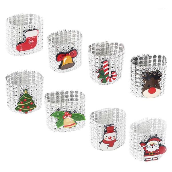 napkin rings 9pcs christmas decorative ring 8 row rhinestone pretty holder buckle decoration for party table d1
napkin rings 9pcs christmas decorative ring 8 row rhinestone pretty holder buckle decoration for party table d1