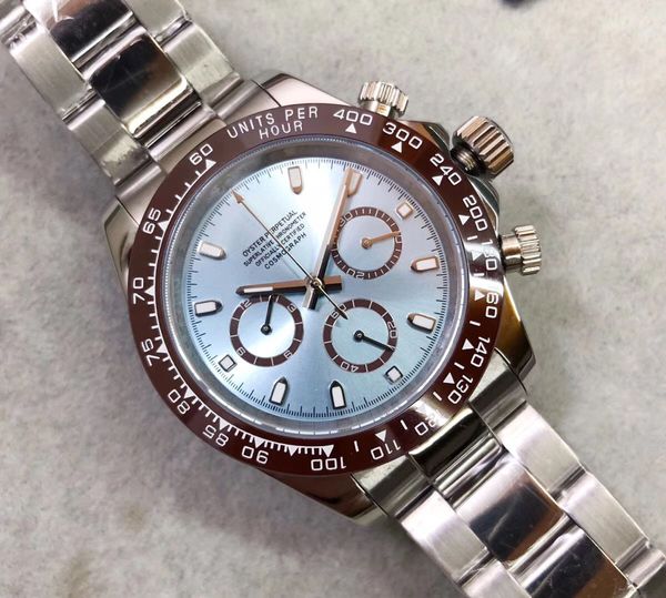 2020 mens automatic movement watch ceramic bezel sapphire glass tona series m116519 simple dial stainless steel solid clasp male watches, Slivery;brown
2020 mens automatic movement watch ceramic bezel sapphire glass tona series m116519 simple dial stainless steel solid clasp male watches, Slivery;brown