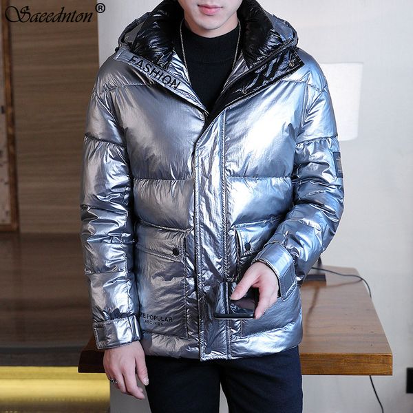 winter jacket for men 2020 male fashion glossy hooded down cotton padded thicken warm parka coats men's casual hip hop overcat, Black
winter jacket for men 2020 male fashion glossy hooded down cotton padded thicken warm parka coats men's casual hip hop overcat, Black