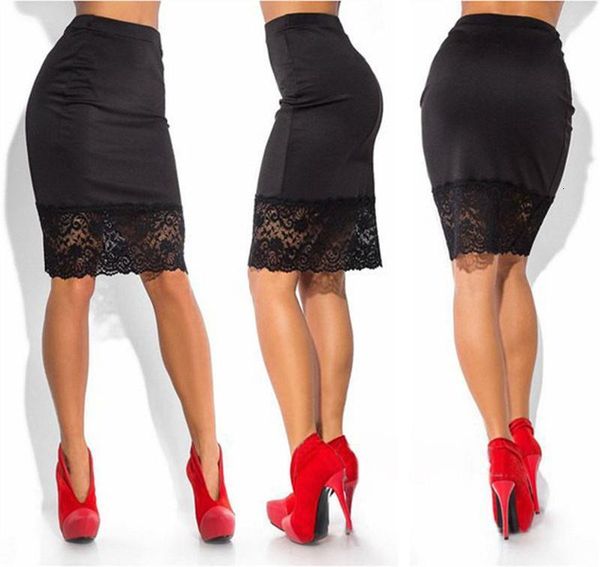 women formal stretch skirts high waist summer lace mini skirts bandage bodycon mini lace skirt pencil skirts, Black
women formal stretch skirts high waist summer lace mini skirts bandage bodycon mini lace skirt pencil skirts, Black