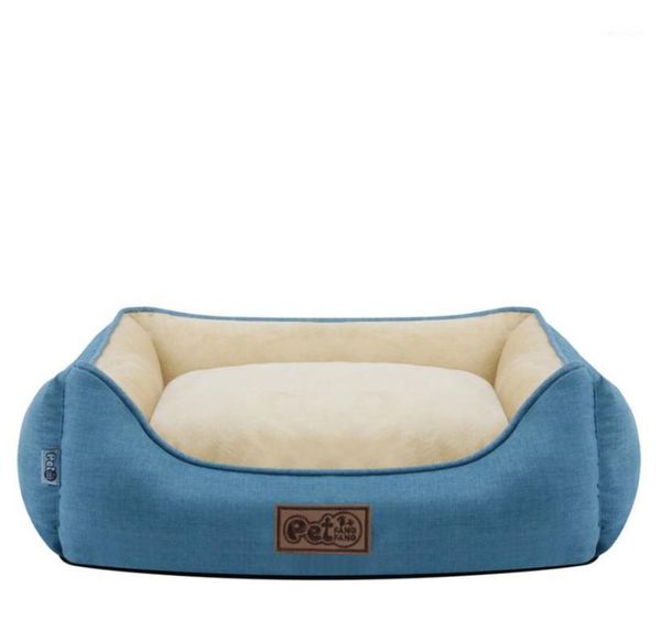kennels & pens dog bed small medium square pet cat autumn/winter warm kennel1