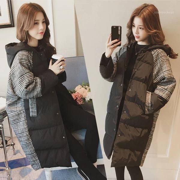 autumn and winter new women's mid-length plus fat plus size cotton coat coat women1, Black
autumn and winter new women's mid-length plus fat plus size cotton coat coat women1, Black
