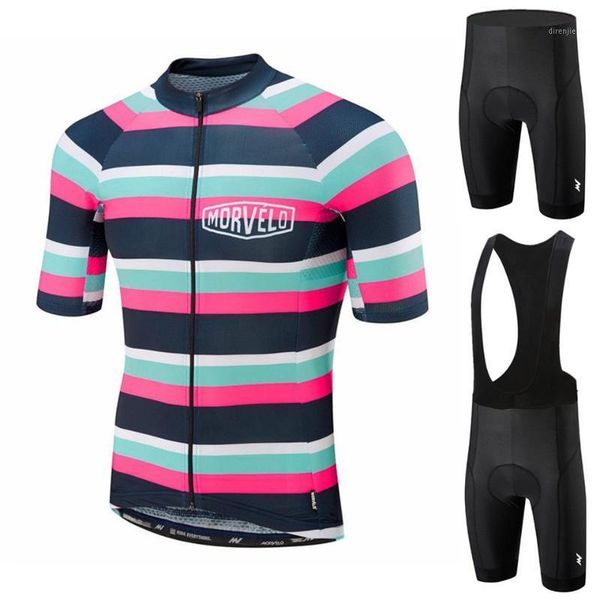 2020 morvelo summer cycling jersey short sleeve set breathable bib shorts bicycle clothes quick dry maillot bicycle jersey gel1, Black;blue
2020 morvelo summer cycling jersey short sleeve set breathable bib shorts bicycle clothes quick dry maillot bicycle jersey gel1, Black;blue