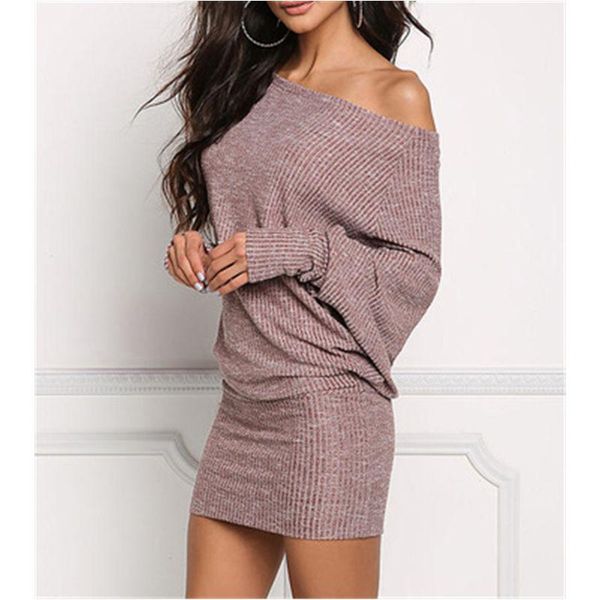 womens slash neck dresses fashion trend slim batwing sleeve short pencil skirts designer female spring casual high waist skinny dress, Black;gray
womens slash neck dresses fashion trend slim batwing sleeve short pencil skirts designer female spring casual high waist skinny dress, Black;gray