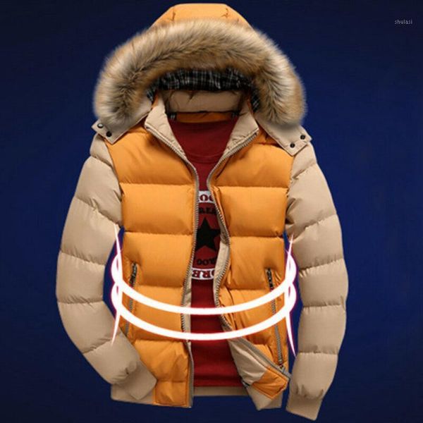 mens hooded padded jacket puffer bubble coat winter warm quilted zip up overcoat1, Black
mens hooded padded jacket puffer bubble coat winter warm quilted zip up overcoat1, Black
