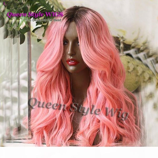 new arrival synthetic heat resistant short black root ombre pink color wig long loose curly hair none lace wig lace front wig
new arrival synthetic heat resistant short black root ombre pink color wig long loose curly hair none lace wig lace front wig