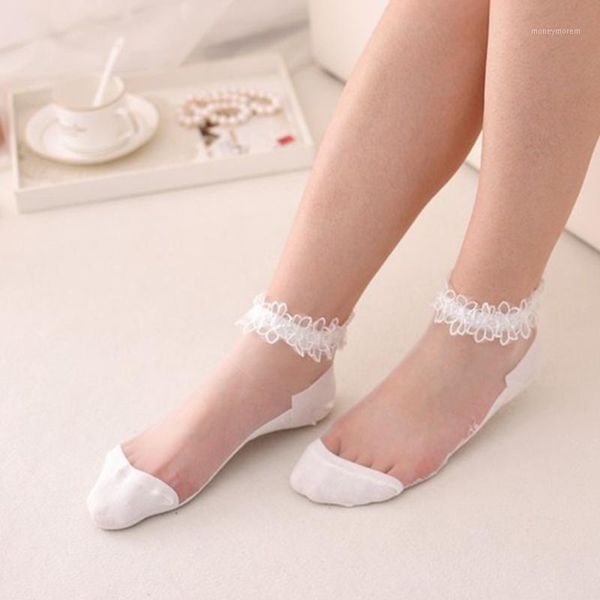 socks & hosiery summer woman breathable transparent mesh lolita lace ankle glass crystal women girls1, Black;white
socks & hosiery summer woman breathable transparent mesh lolita lace ankle glass crystal women girls1, Black;white