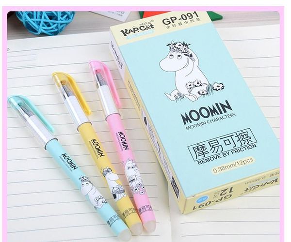 wholesale- erasable gel pens moomin blue colored kawaii gift gel-ink pens for writing cute stationery office sc qylkkj dh_niceshop
wholesale- erasable gel pens moomin blue colored kawaii gift gel-ink pens for writing cute stationery office sc qylkkj dh_niceshop