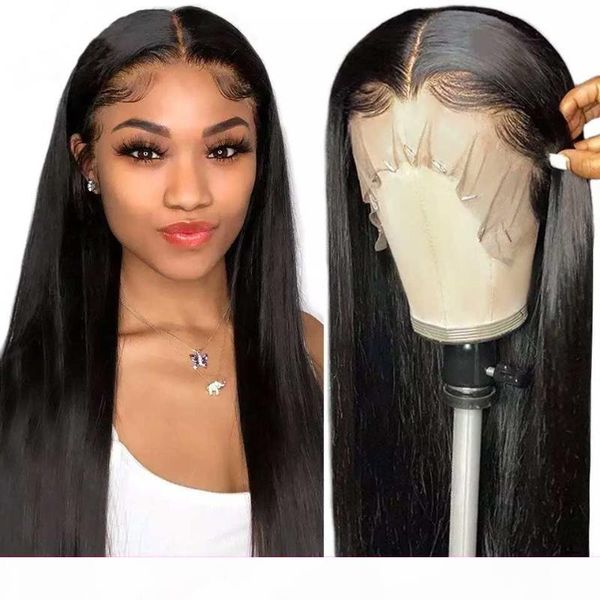 straight lace front human hair wigs t part transparent lace frontal wigs for women brazilian 180 density straight front wig, Black;brown
straight lace front human hair wigs t part transparent lace frontal wigs for women brazilian 180 density straight front wig, Black;brown