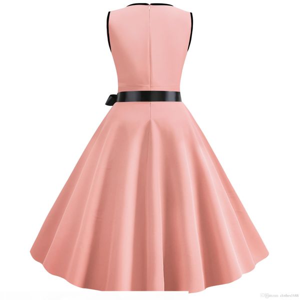 wholesale designer women clothes 2019 women a line sweet elegant dress 50s vintage hepburn swing pleated girl retro party rockabilly dresses, Black;gray
wholesale designer women clothes 2019 women a line sweet elegant dress 50s vintage hepburn swing pleated girl retro party rockabilly dresses, Black;gray