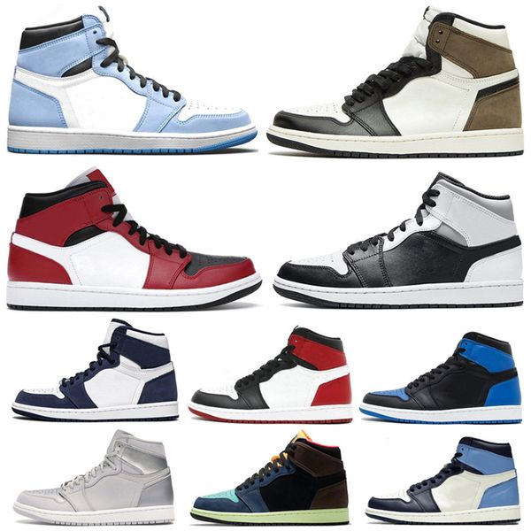 2021 new 1s university blue men basketball shoes 1 mid chicago navy blue bio hack dark mocha women sports sneakers trainer with box
2021 new 1s university blue men basketball shoes 1 mid chicago navy blue bio hack dark mocha women sports sneakers trainer with box